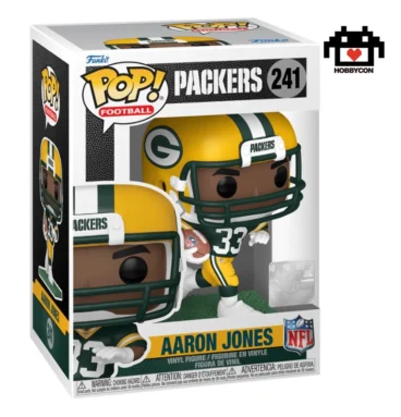 NFL-Packers Aaron-Jones-241-Hobby Con-Funko Pop