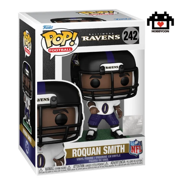 NFL-Ravens Roquan Smith-242-Hobby Con-Funko Pop