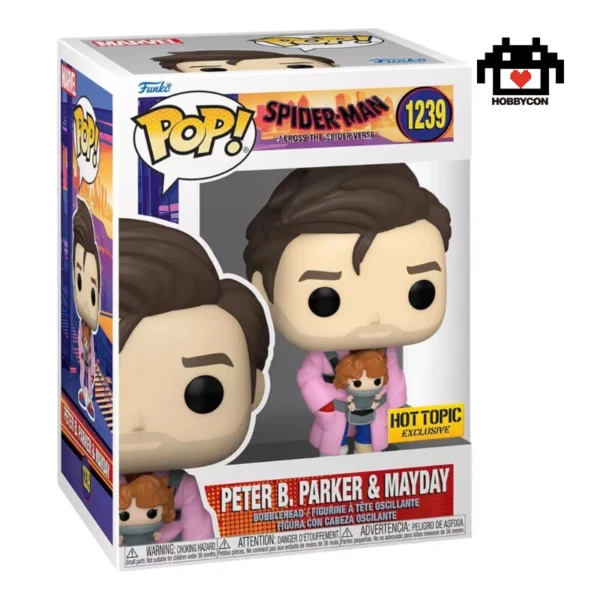 Spider-Man No Way Home-Peter B Parker-Mayday-1239-Hobby Con-Funko Pop-Hot Topic
