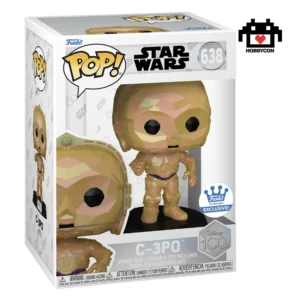Star Wars-C-3PO-638-Hobby Con-Funko Pop
