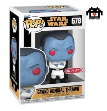 Star Wars Rebels-Grand Admiral Thrawn-678-Hobby Con-Funko Pop-Target-Only aT