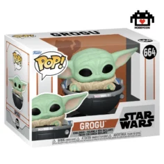 Star Wars-The-Mandalorian-The Child-664-Caja-Hobby Con-Funko Pop