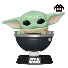 Star Wars-The-Mandalorian-The Child-664-Caja-Hobby Con-Funko Pop