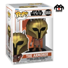 Star Wars-The-Mandalorian-The Armorer-668-Hobby Con-Funko Pop