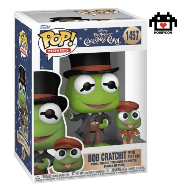 The Muppet Christmas Carol-Bob Cratchit con Tiny Tim-1457-Hobby Con-Funko Pop