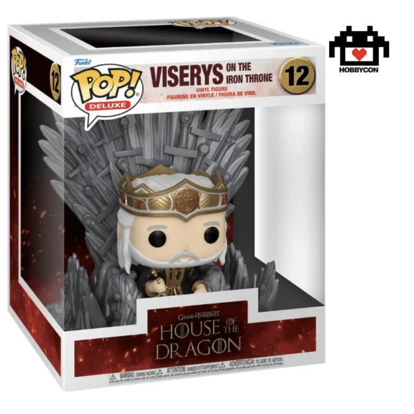 Game of Thrones-House of the Dragon-Viserys Targaryen-12-Hobby Con-Funko Pop
