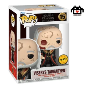 Game of Thrones-House of the Dragon-Viserys Targaryen-Chase-15-Hobby Con-Funko Pop