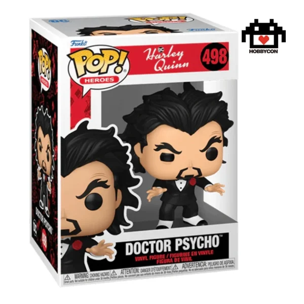 Harley Quinn-Doctor Psycho-498-Hobby Con-Funko Pop