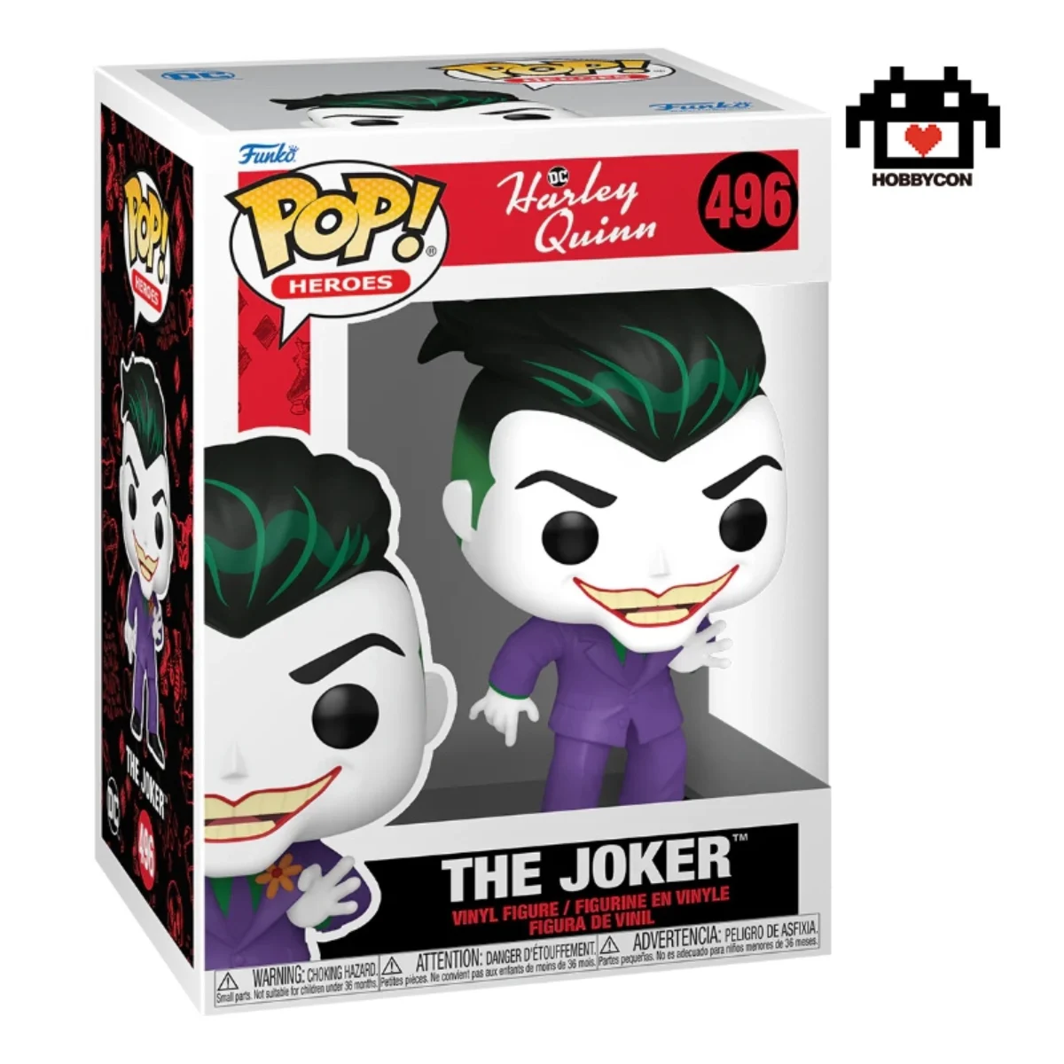 The Joker - Harley Quinn – 496 – Funko Pop! - HobbyCon