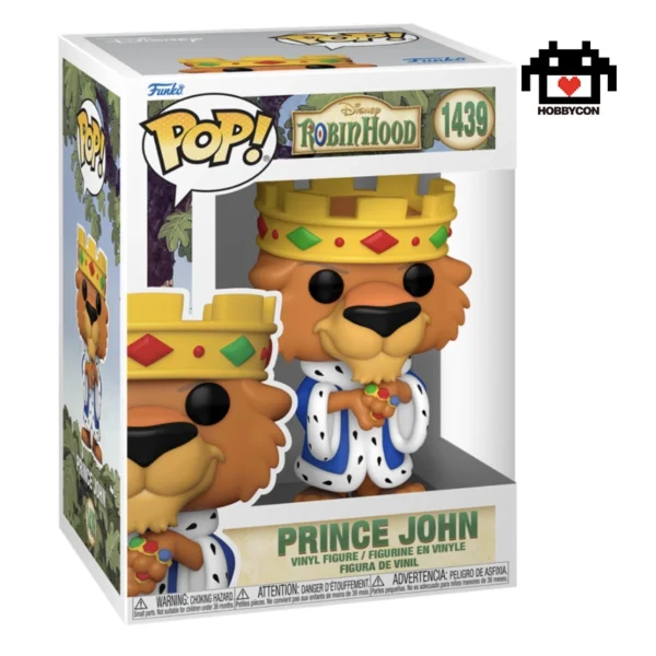 Robin Hood-Prince John-1439-Hobby Con-Funko Pop