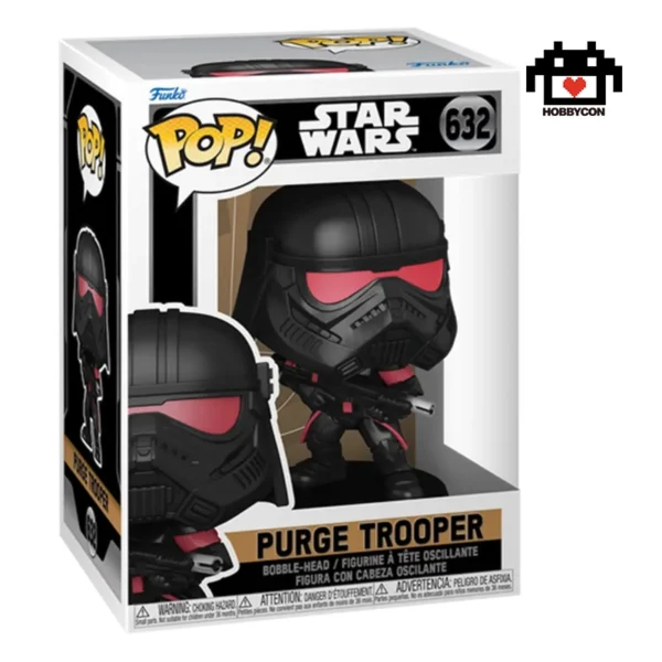 Star Wars-Obi Wan Kenobi-Purge Trooper-632-Hobby Con-Funko Pop