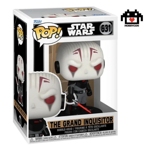 Star Wars-Obi Wan Kenobi-The Grand Inquisitor-631-Hobby Con-Funko Pop