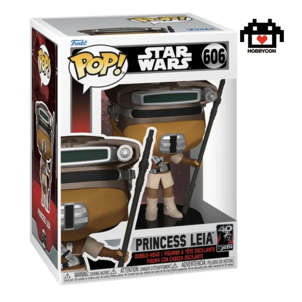 Star-Wars-Return of the Jedi-Princess Leia-606-Hobby Con-Funko Pop
