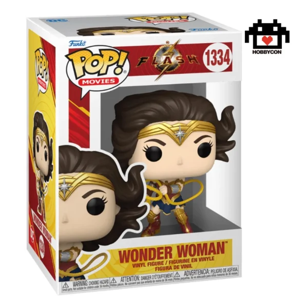 The Flash-Wonder Woman-1334-Hobby Con-Funko Pop