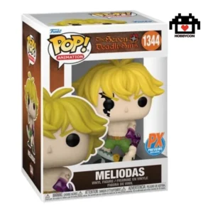 The Seven Deadly Sins-Meliodas-1344-Hobby Con-Funko Pop-Previews Exclusive