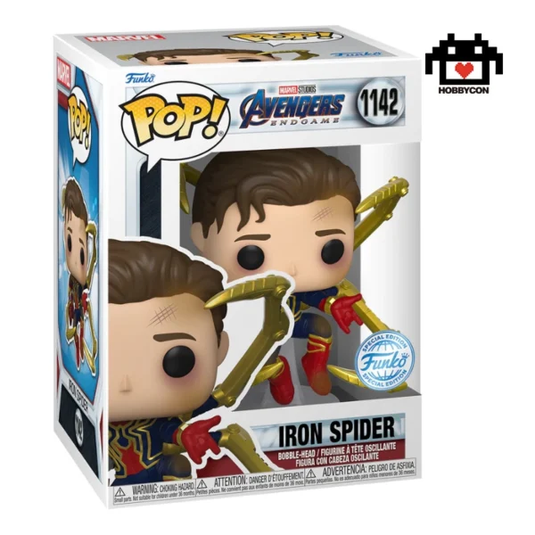 Avengers-Endgame-Iron-Spider-1142-Hobby Con-Funko Pop
