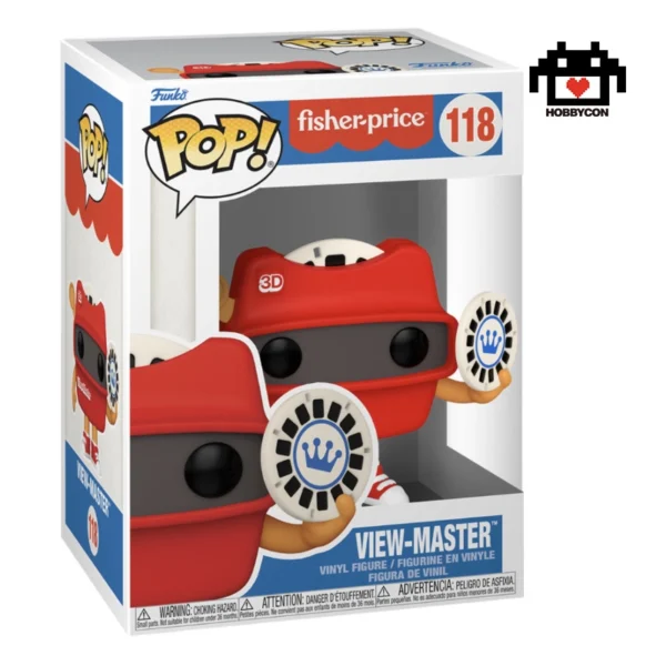 Fisher Price-View Master-118-Hobby Con-Funko Pop