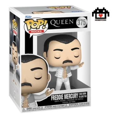 Queen-Freddie Mercury-375-Hobby Con-Funko Pop