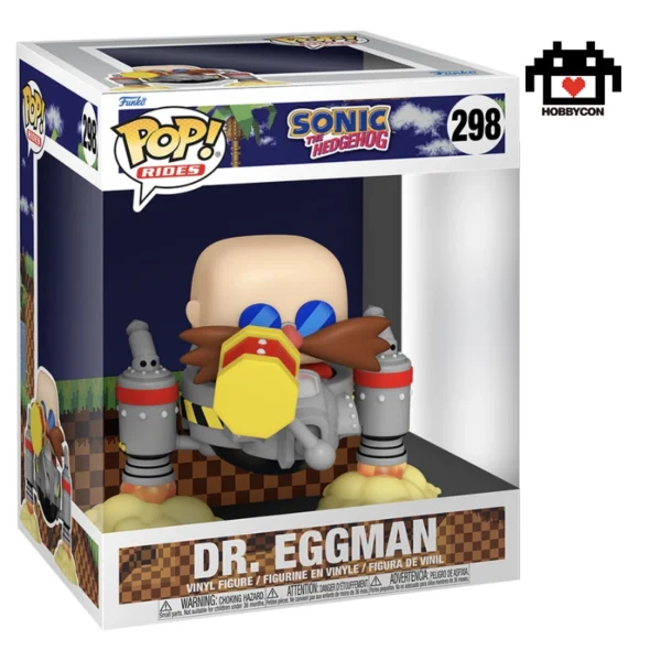 Sonic-Dr. Eggman-298-Hobby Con-Funko Pop