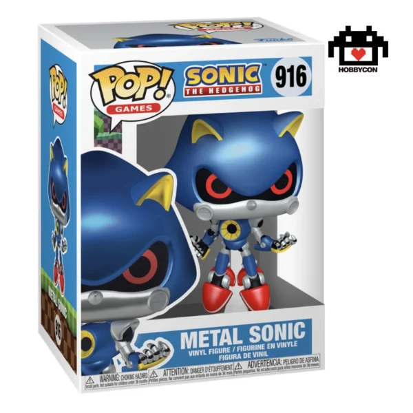 Sonic the Hedgehog-Metal Sonic-916-Hobby Con-Funko Pop