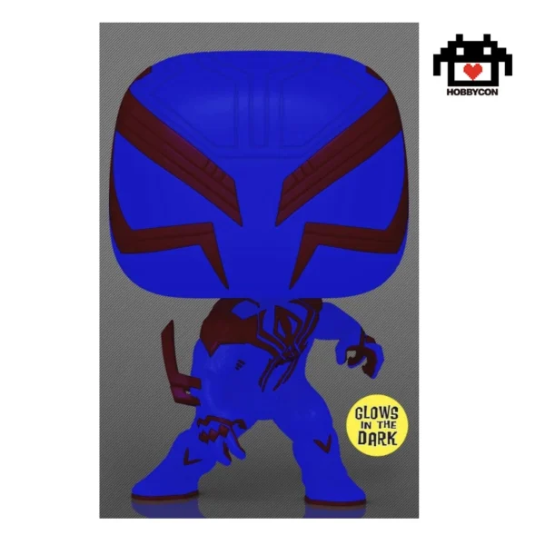 Spider Man: Across the Spiderverse-Spider-Man-2099-1267-Hobby Con-Funko Pop-Entertainment Earth