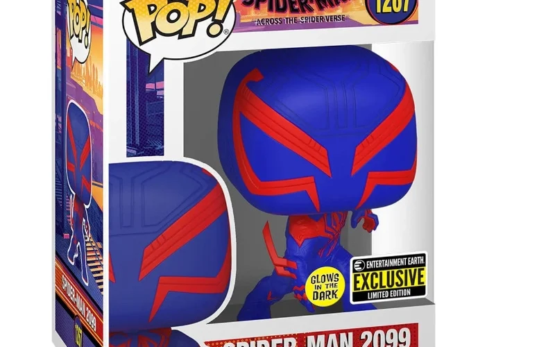 Spider Man: Across the Spiderverse-Spider-Man-2099-1267-Hobby Con-Funko Pop-Entertainment Earth