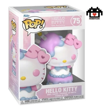 Hello Kitty-75-Hobby Con-Funko Pop-50th Anniversary