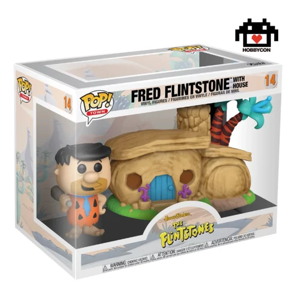 The Flintstones-Fred Flintstone-14-Hobby Con-Funko Pop