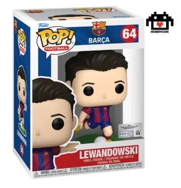 Barcelona-Lewandowski-64-Hobby Con Funko-Pop