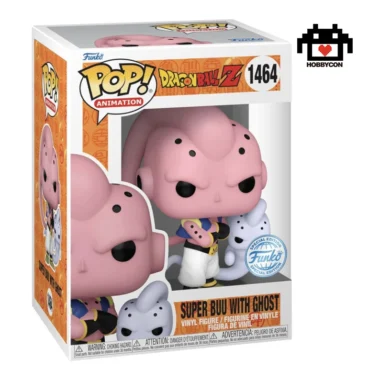 Dragon Ball Z-Super Buu with Ghost-1464-Hobby Con-Funko Pop-Special Edition.