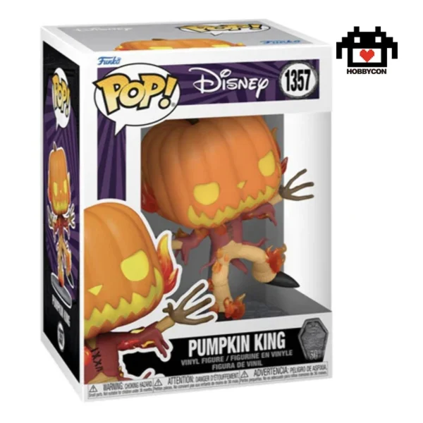 The Nightmare Before Christmas-Pumpkin King-1357-Hobby Con-Funko Pop