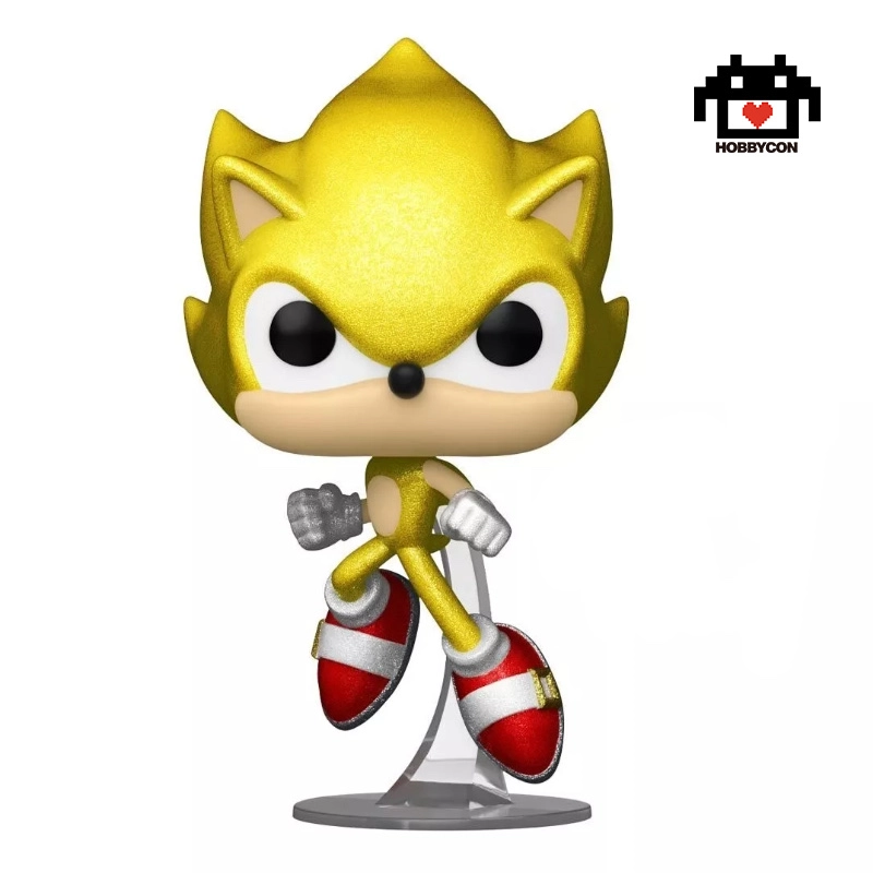 Sonic-Super Sonic-923-Chase-Hobby Con-Funko Pop-AAA Anime Exclusive