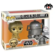 Star Wars-C-3PO-R2-D2-Hobby Con-Funko Pop