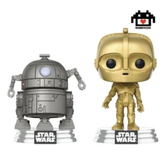 Star Wars-C-3PO-R2-D2-Hobby Con-Funko Pop