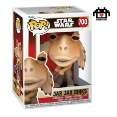 Star Wars-La Amenaza Fantasma-Jar Jar Binks-700-Hobby Con-Funko Pop