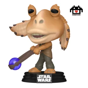Star Wars-La Amenaza Fantasma-Jar Jar Binks-700-Hobby Con-Funko Pop