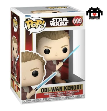 Star Wars-La Amenaza Fantasma-Obi Wan Kenobi-699-Hobby Con-Funko Pop