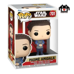 Star Wars-La Amenaza Fantasma-Padmé Amidala-701-Hobby Con-Funko Pop