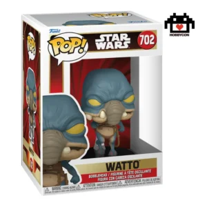 Star Wars-La Amenaza Fantasma-Watto-702-Hobby Con-Funko Pop
