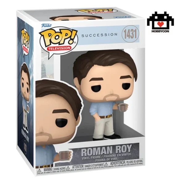 Succession-Roman Roy-1431-Hobby Con-Funko Pop