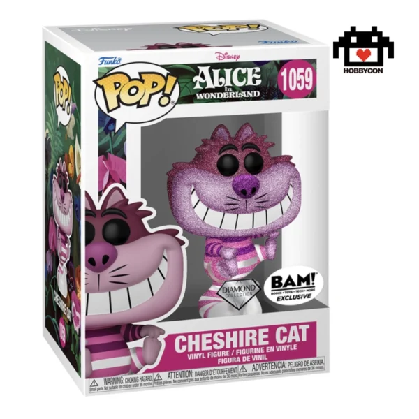 Alice in Wonderland-Cheshire Cat-1059-Hobby Con-Funko Pop-Bam Exclusive