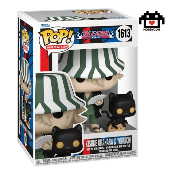 Bleach-Kisuke Urahara-Yoruichi-1613-Hobby Con-Funko Pop