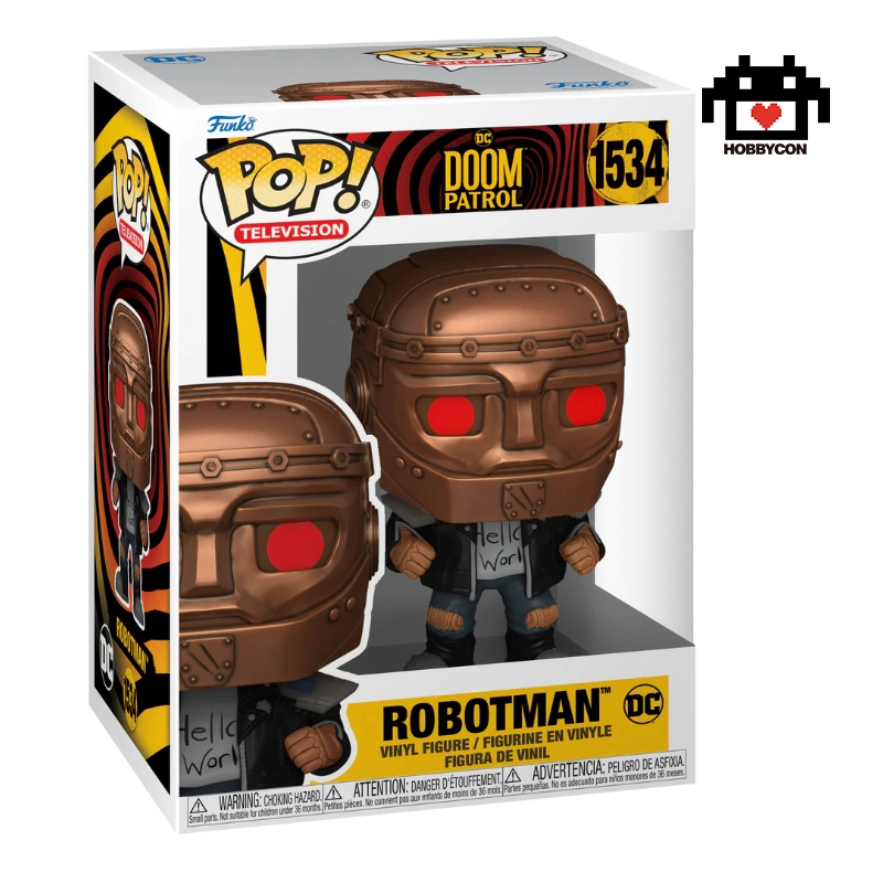 Doom Patrol-Robotman-1534-Hobby Con-Funko Pop