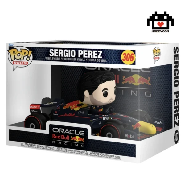 F1-Sergio Perez-306-Hobby Con-Funko Pop