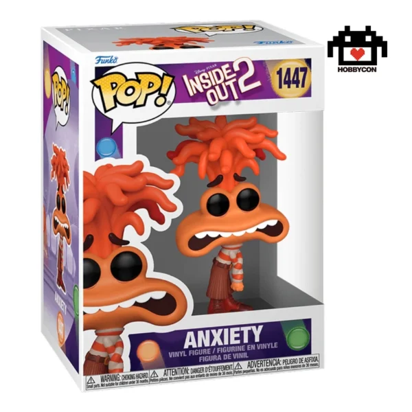 Inside Out 2-Anxiety-1447-Hobby Con-Funko Pop