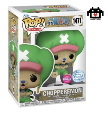 One Piece-Chopperemon-1471-Flocked-Hobby Con-Funko Pop-Previews Exclusive