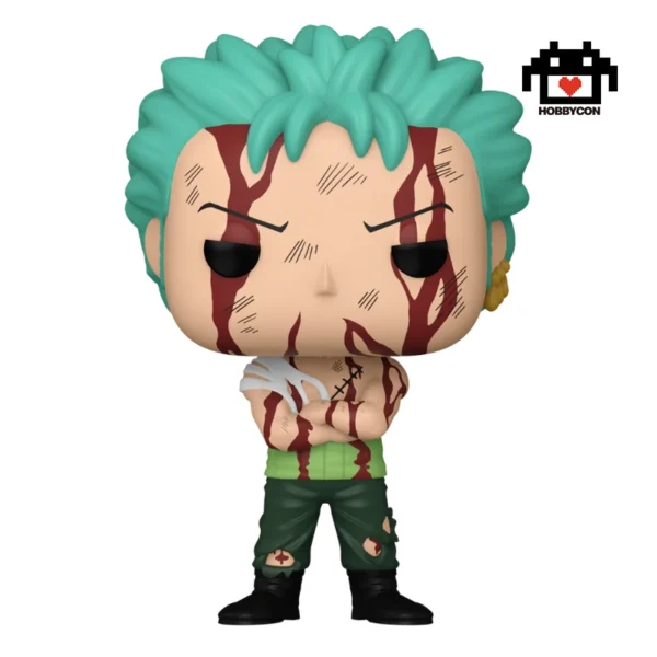 One Piece-Roronoa Zoro-1496-Hobby Con-Funko Pop-Hot Topic