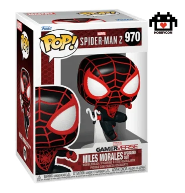 Spider-Man 2-Gamerverse-Miles Morales-970-Hobby Con-Funko Pop