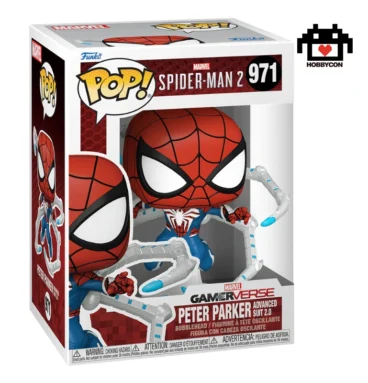 Spider-Man 2-Gamerverse-Peter Parker-971-Hobby Con-Funko Pop