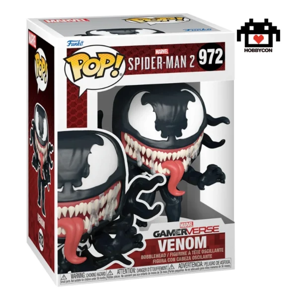 Spider-Man 2-Gamerverse-Venom-972-Hobby Con-Funko Pop